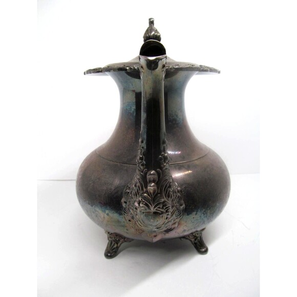 Ascot By Community Reproduction Sheffield Design Silver Plate Coffee Pot - Picture 11 of 16